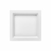 Painel de led de embutir recuado 12W 3000k - Branco
