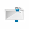 EMBUTIDO RECUADO ANGULAR SQUARE ANGLE 40º MR11 - BRANCO