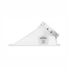 EMBUTIDO RECUADO ANGULAR SQUARE ANGLE 40º MR16 - BRANCO